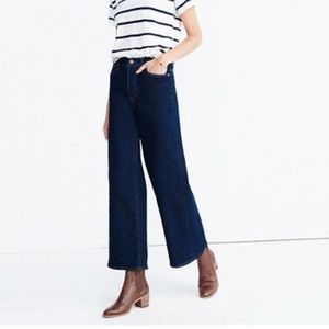 Madewell Wide Leg High Waist Denim